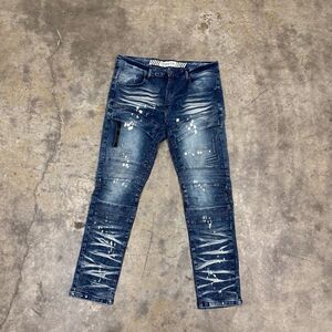 GSTR G-Star Raw distressed paint splash jeans